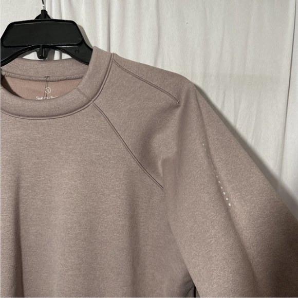 NWT Sweaty Betty [ Small ] Run Crew Neck Performance Sweatshirt Dusk Pink‎ #q423 - Picture 16 of 16